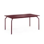 Magis - South Table de jardin, 160 x 90 cm, bordeaux
