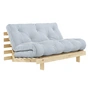 Karup Design - Roots Canapé-lit, 140 x 200 cm, pin naturel / beach blue