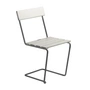 Grythyttan - 1 chaise de jardin, chêne laqué blanc