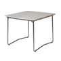 Grythyttan - B31 84 Table de jardin pliante 92 x 84 cm, chêne laqué blanc