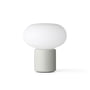 New Works - Karl-Johan Portable LED lampe de table avec batterie, light grey