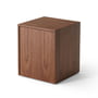 New Works - Mass Table d'appoint avec tiroir, noyer