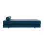 Softline - Lubi Canapé-lit avec ressorts ensachés, bleu (feutre 846), incl. traversin