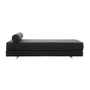 Softline - Lubi Canapé-lit avec matelas en mousse froide, anthracite (feutre 610), avec traversin