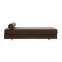 Softline - Lubi Canapé-lit avec matelas en mousse froide, moka (feutre 635), incl. traversin