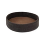 myfelt - Kuno Panier pour chien, Ø 60 cm, incrustation brune