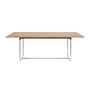 Thonet - S 1070 Table de salle à manger, 220 x 100 cm, chêne massif huilé (Pure Materials)