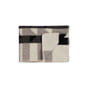 Røros Tweed - Kvam Couverture de bébé, 100 x 67 cm, greyscale