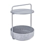 MiaCara - Tavolino Table d'appoint avec panier pour chat, 50 x 50 x 62 cm, béton