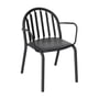 Fatboy - Fred's Outdoor chaise à accoudoirs, anthracite (édition exclusive)