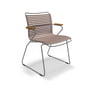HOUE - CLICK Outdoor Dining fauteuil à dossier bas, sable