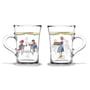 Holmegaard - Hot Drink Mug de Noël avec anse 2024, 23 cl (set de 2)