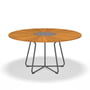 HOUE - CIRCLE Outdoor Table Ø 150 cm, bambou