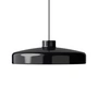 NINE - Lacquer LED Lampe suspendue L, noir