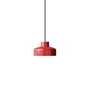 NINE - Lacquer LED Lampe suspendue S, rouge