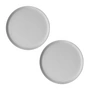 Vipp - 213 Dinner Assiette, blanc (set de 2)