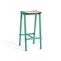 Hay - Taburete 8 Tabouret de bar, haut, chêne naturel / soft jade