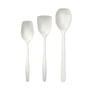 Rosti - Set de cuillères à mélanger Classic, blanc (set de 3)