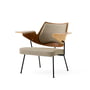 & Tradition - RFH Lounge Chair RD8, gris-brun (Hallingdal 65 227)