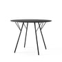 & Tradition - RFH Terrace Table RD6, Ø 97 cm, noir