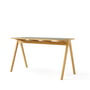 & Tradition - Daystak RD2 table, 122 x 61 cm, hêtre / Fenix Verde Comodoro (0750)