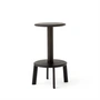 & Tradition - Massif AV39 Tabouret de comptoir, chêne teinté foncé / warm black
