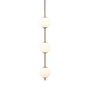 Umage - Audrey 3 LED Lampe suspendue, laiton / verre opale