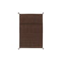 Lorena Canals - Tapis Tribu, 120 cm x 160 cm, marron