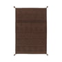 Lorena Canals - Tapis Tribu, 170 cm x 240 cm, marron