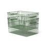 ferm Living - Cala Panier empilable, vert verdant (lot de 2)