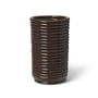 ferm Living - Vase Corduroy, carob brown