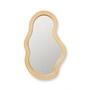 Ferm Living - Pond Miroir, 40 x 72,5 cm, moyen, rotin naturel