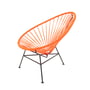 Acapulco Design - Enfants Acapulco Mini Chair , orange / noir