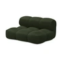OUT Objekte unserer Tage - Canapé Sander Loveseat, vert mousse (Hug Me 032 by Chivasso)