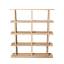 ferm Living - Kona Bibliothèque 2 x 4, 122,5 x 141 cm, chêne naturel