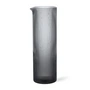 Ferm Living - Ripple Carafe à eau, 1,1 l, smoked grey