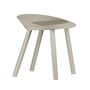 e15 - Mr Collins tabouret, silk grey