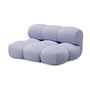 OUT Objekte unserer Tage - Canapé Sander Loveseat, bleu lilas (Vidar 4 0723 by Kvadrat)