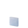 Muuto - Ridge Vase, H 16,5 cm, verre, bleu clair