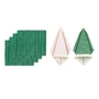 Marimekko - Piccolo set de cuisine, torchon & sets de table, vert / rose (6 pièces)