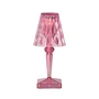 Kartell - Battery Lampe de table à accu H 30 cm, rose pastel