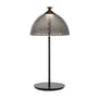 Kartell - Pumo LED lampe de table, gris fumé / noir