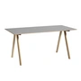 HAY - Copenhague CPH10 2. 0 Table, 160 x 80 cm, chêne laqué / gris