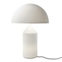 Oluce - Atollo lampe de table 233, blanc RAL 9003