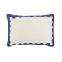 Nobodinoz - Vibes Coussin L, 45 x 30 cm, bleu