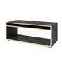 Müller Small Living - Vertiko Loop table d'appoint, noir mat