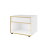 Müller Small Living - Vertiko petite commode avec tiroir en haut, blanc