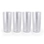 HAY - Angle Verre, haut, transparent (set de 4)