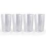 HAY - Angle Verre, large, transparent (set de 4)