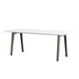 TipToe - NEW MODERN Venezia Table de salle à manger 95 x 190 cm, eucalyptus grey